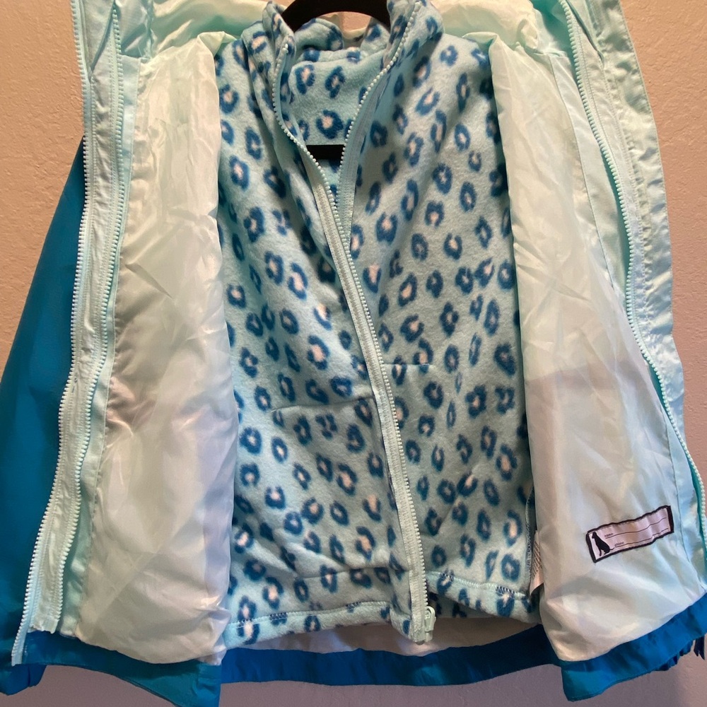 Eddie Bauer Girls Outdoor Double Layer Girls Jacket, Size M 10/12 - Picture 4 of 12